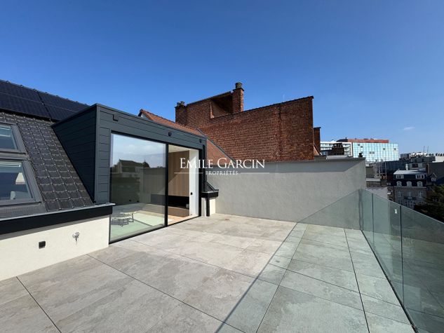 Penthouse Appartement A vendre Ixelles Bruxelles Bois de la Cambre - Emile Garcin Belgique - Image 1