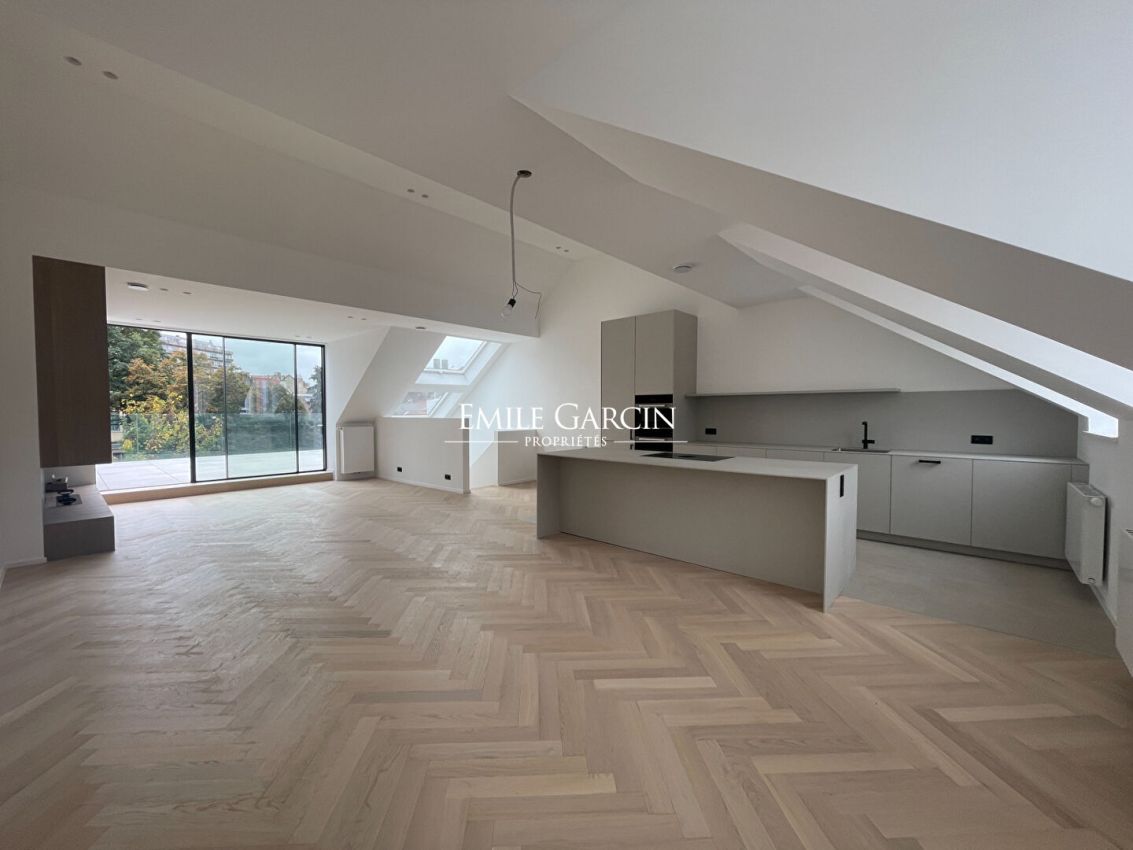 Penthouse Appartement A vendre Ixelles Bruxelles Bois de la Cambre - Emile Garcin Belgique - Image 2