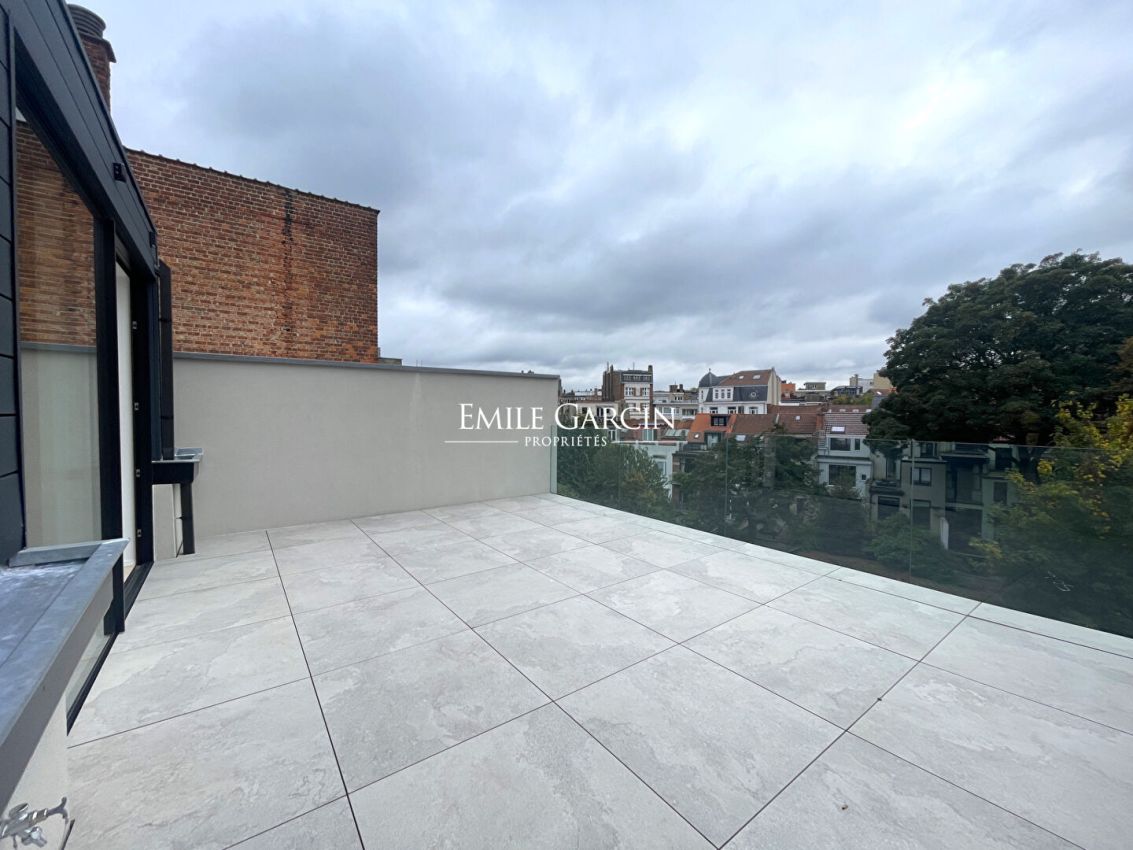 Penthouse Appartement A vendre Ixelles Bruxelles Bois de la Cambre - Emile Garcin Belgique - Image 5