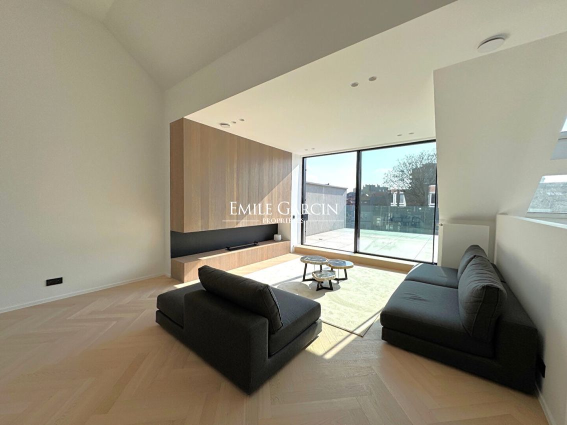 Penthouse Appartement A vendre Ixelles Bruxelles Bois de la Cambre - Emile Garcin Belgique - Image 4