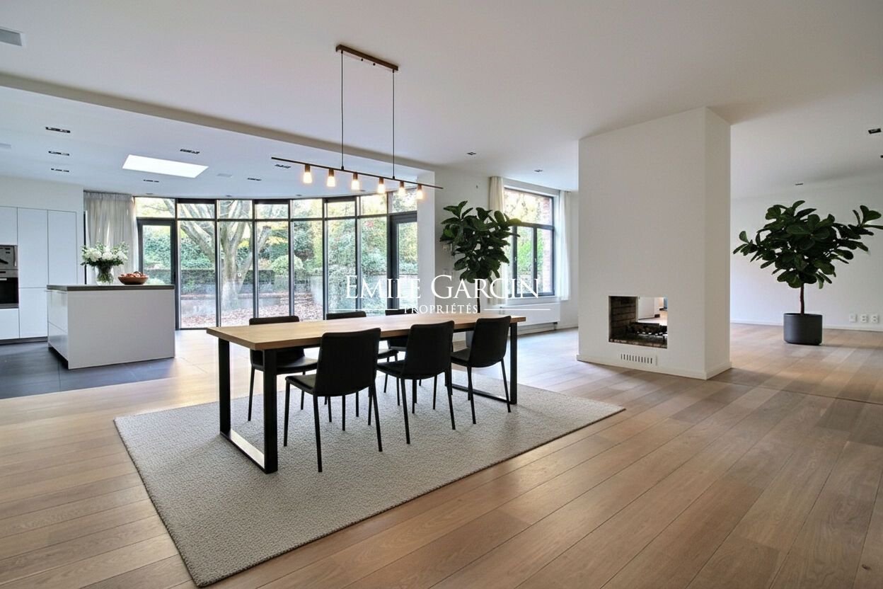 A vendre arrière Maison rénovée 350m² Ixelles  Bruxelles abbaye de la Cambre - Emile Garcin Belgique - Image 3