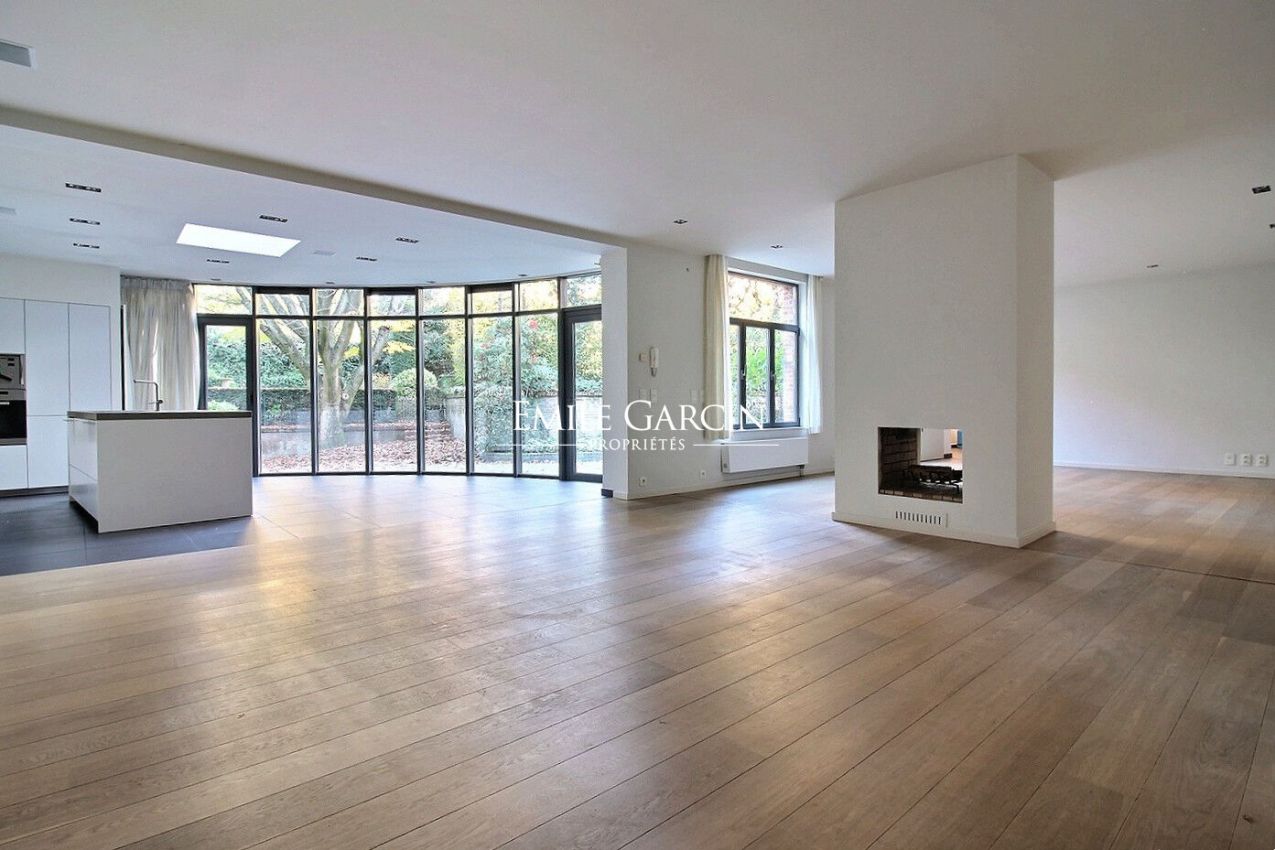 A vendre arrière Maison rénovée 350m² Ixelles  Bruxelles abbaye de la Cambre - Emile Garcin Belgique - Image 4