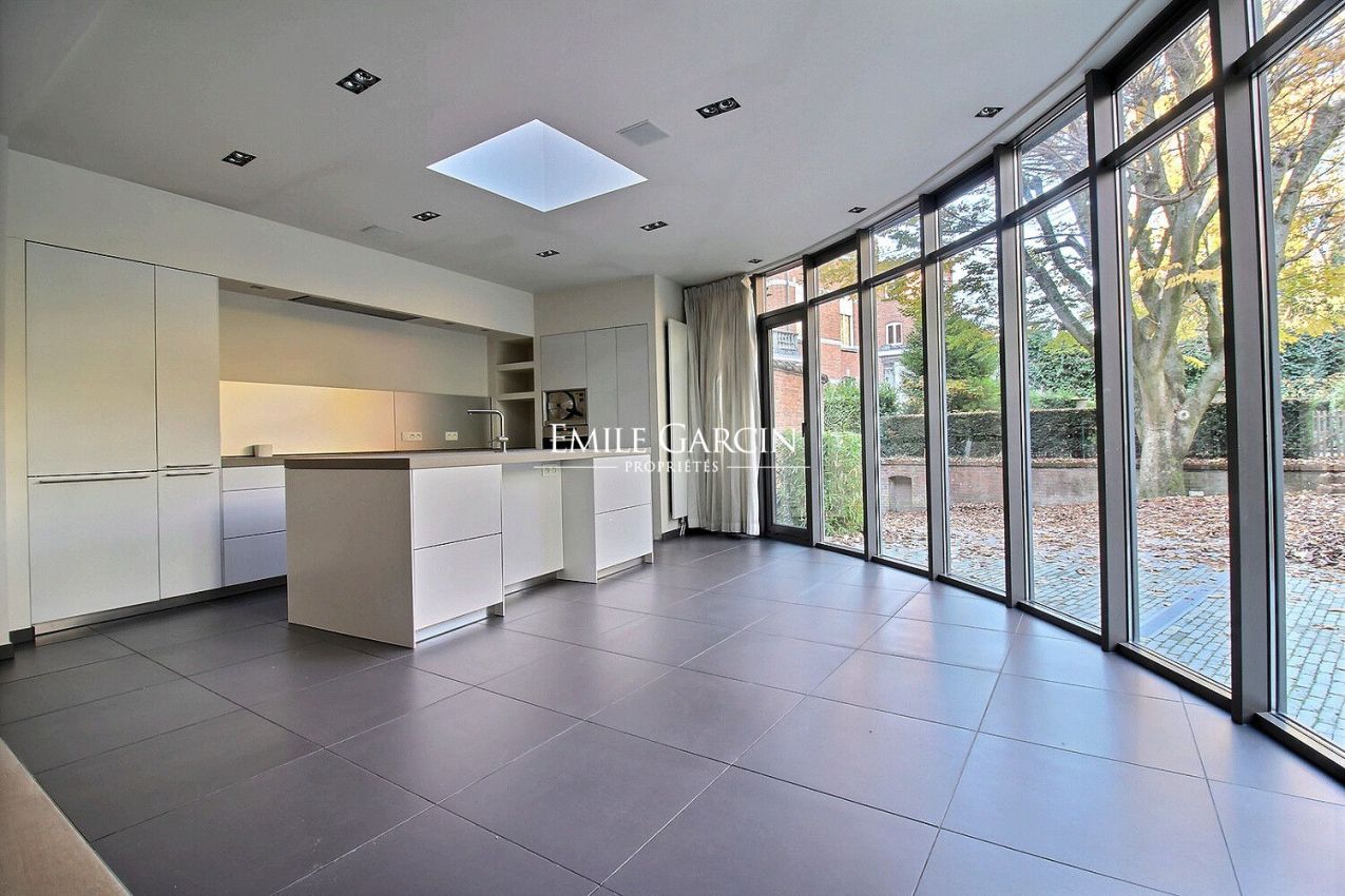 A vendre arrière Maison rénovée 350m² Ixelles  Bruxelles abbaye de la Cambre - Emile Garcin Belgique - Image 5