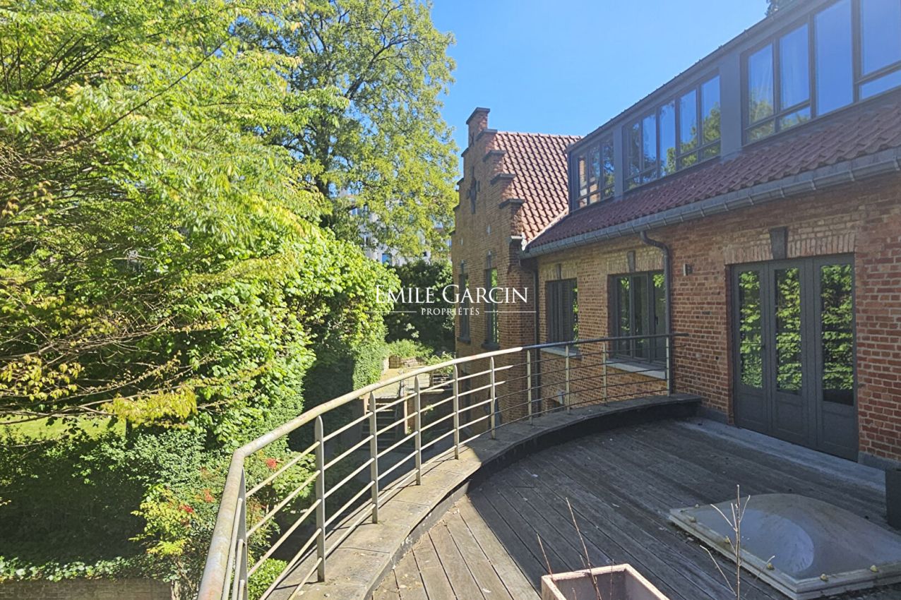 A vendre arrière Maison rénovée 350m² Ixelles  Bruxelles abbaye de la Cambre - Emile Garcin Belgique - Image 9