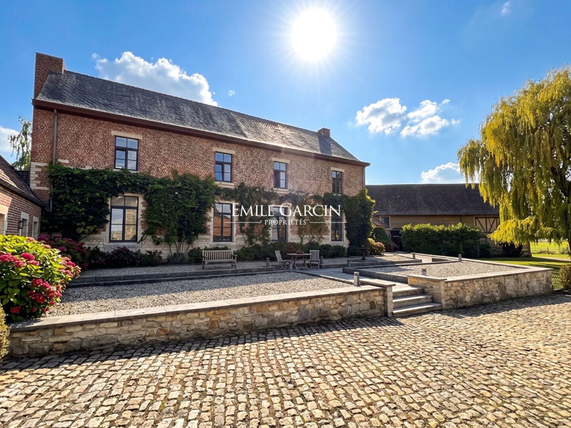 Magnifique ferme avec dépendances Brabant wallon Ramillies Huppaye - Emile Garcin Belgique - Image 1